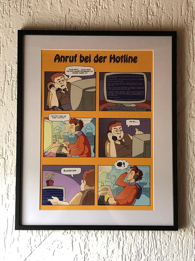 Comic-Bilderrahmen
